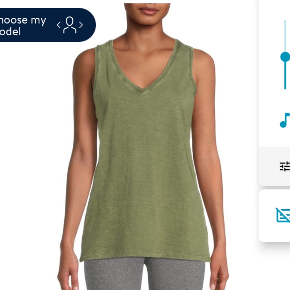 Tank top v neck
